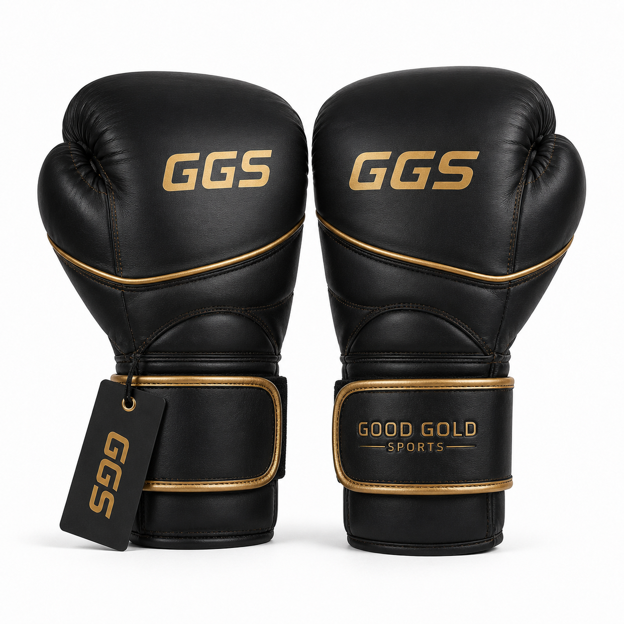 Professional Leather Boxing Gloves - Image 2